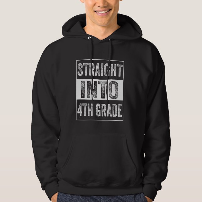 Moletom Hetero Para A 4ª Série, Quarto Grau, De Volta À Es (Frente)