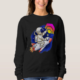 Moletom Hex Crypto Moon Man Cute Rocket Cryptocurrency Sta