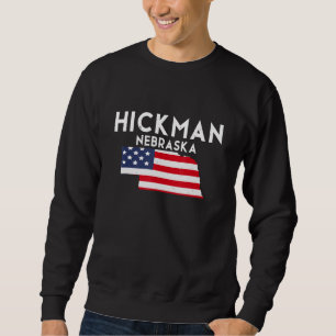 Moletom Hickman Nebraska EUA State America Viagem Nebraska
