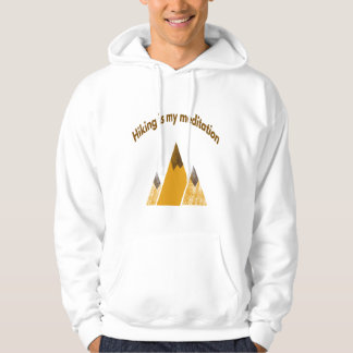 Moletom Hiking is meditation hoodie