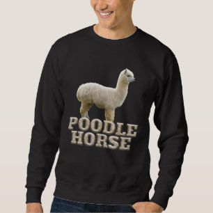 Moletom Hilarious Alpaca Poodle Horse Llama