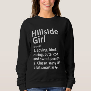 Moletom Hillside Girl Il Illinois Funny City Home Roots
