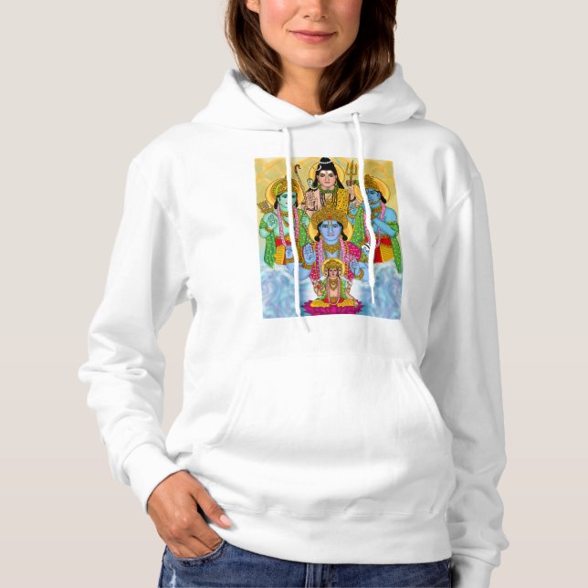 Moletom Hindu Deities Sweatshirt (Frente)