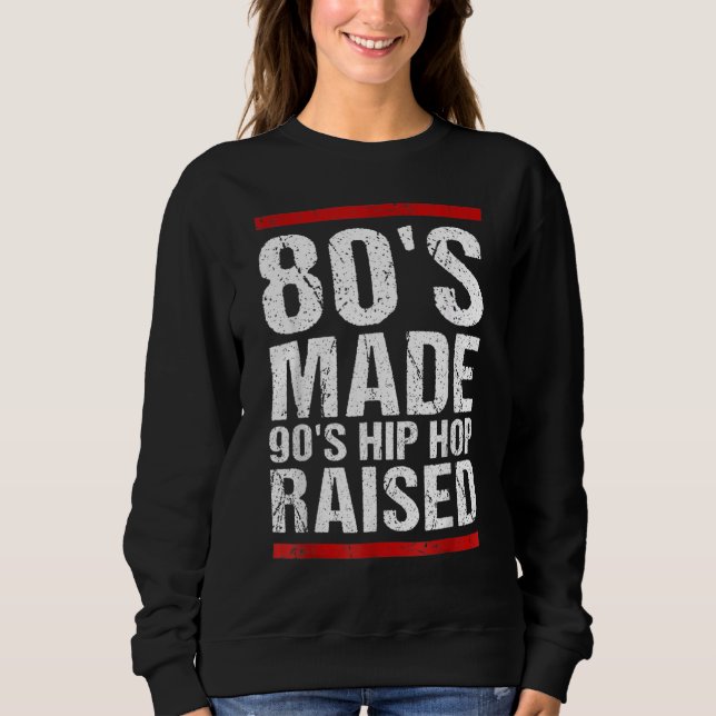 Moletom Hip Hop criado em 90's com anos 80 2 (Frente)