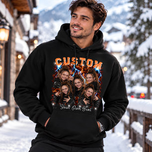 Moletom Hip Hop de Foto Personalizada