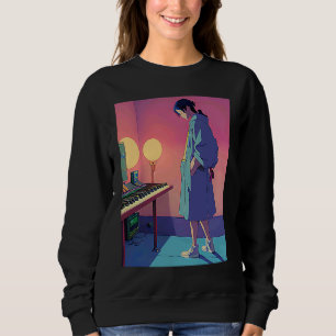Moletom Hip hop lo fi chillhop batidas calmas estética lof