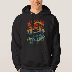 Moletom Hip Hop Retro Antigo dos Anos 80 90 Graffiti Casse