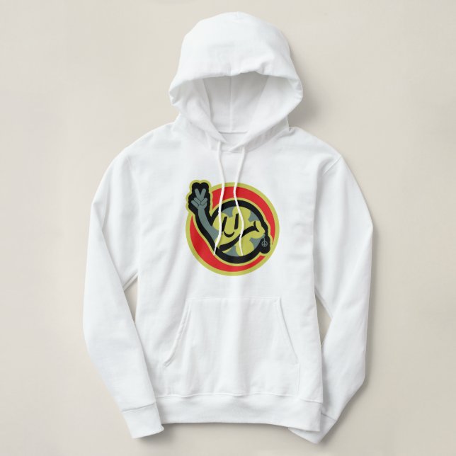 Moletom HIPPIE ICON flowers FACE 2023 BY MASANSER (Frente do Design)