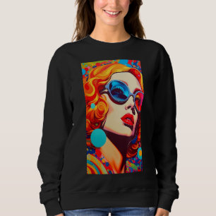 Moletom Hippie Retro Art Pop-Art 60s 70s Colorful Vintage