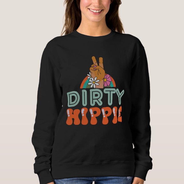 Moletom Hippie Sujo BoHo Hippie (Frente)