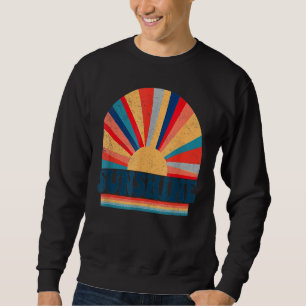 Moletom Hippie Sunshine Retro 70 Vintage Peace & Love
