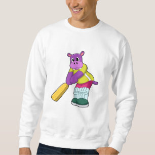 Moletom Hippo no Cricket com morcego de Cricket