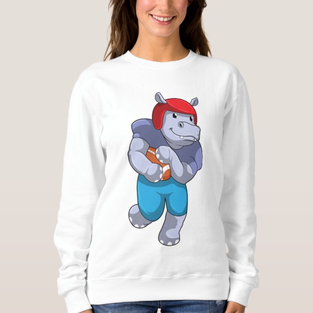 Moletom Hippo no Futebol (Frente)