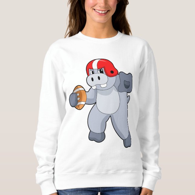 Moletom Hippo no Futebol (Frente)