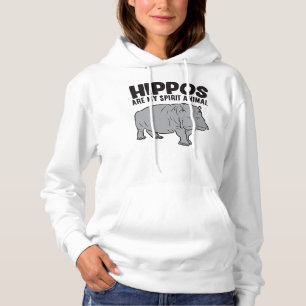 Moletom Hippopotamus Hippos É O Meu Espírito Animal Engraç