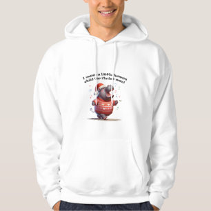 Moletom Hippopotamus para a mancha de Natal