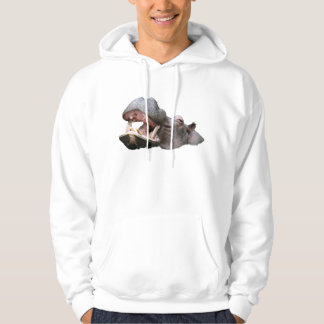 Moletom Hippopotamus White Men's Hoodies