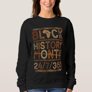 Moletom História Negra 365 Dias História Negra Melanina Mê