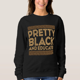 Moletom História Negra Bonito Mês Preto E Educado