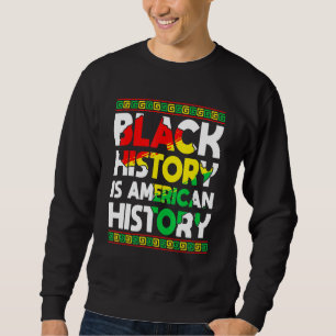 Moletom História Negra É História Americana África Patriót