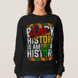 Moletom História Negra É História Americana África Patriót