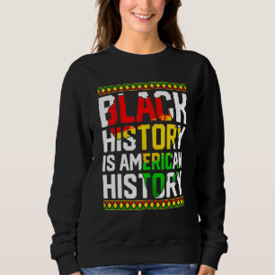 Moletom História Negra É História Americana Roupa Preto Pr