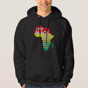 Moletom História Negra Eu Sou Negra Todos Os Meses Histo A