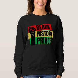 Moletom História Negra Família Prince Diversão Melanina Ho