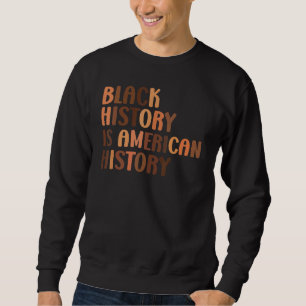 Moletom História Negra História Americana Orgulho Africano
