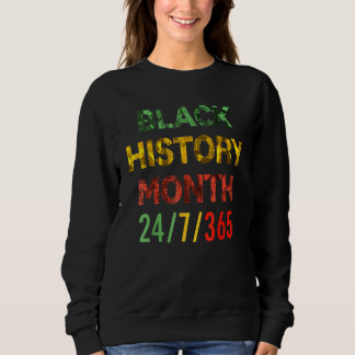 Moletom História Negra Mês 2022 História Negra 365 Melanin