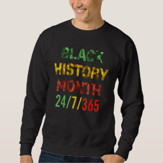 Moletom História Negra Mês 2022 História Negra 365 Melanin