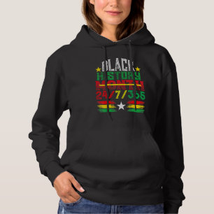 Moletom História Negra Mês 2022 História Negra 365 Preto P