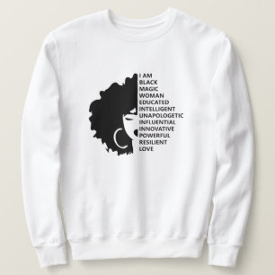 Moletom História Negra Mês Afro-Americana
