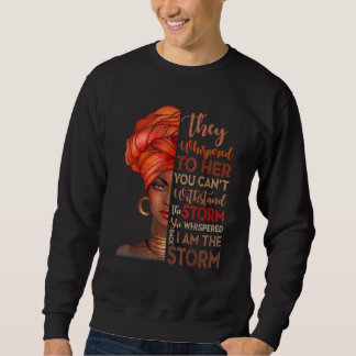 Moletom História Negra Mês Mulher Africana Afro Eu Sou A R