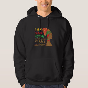 Moletom História Negra Mês Mulheres Africanas Arte Longa