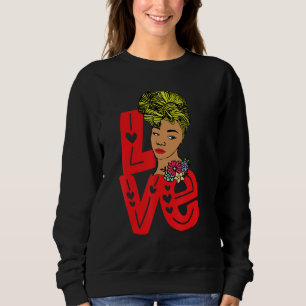 Moletom História Negra Mês Pajama Ama M Afro-Americano