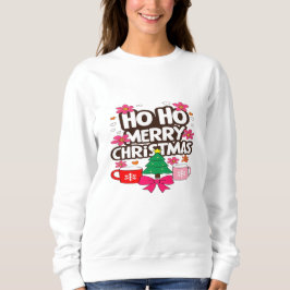 Moletom Ho Ho Feliz Natal – Vibrações Aconchegantes de Fér
