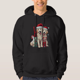 Moletom Ho Ho Ho Grande Amante de Cães Pirenéus Natal Papa