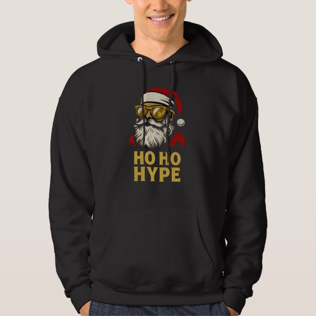 Moletom HO HO HYPE – Santa Gold (Frente)