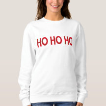 Ho Ho Red Christmas Sweshirt