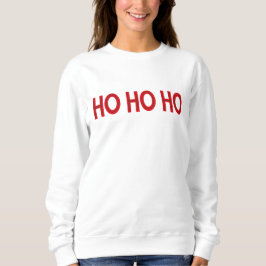 Moletom Ho Ho Red Christmas Sweshirt