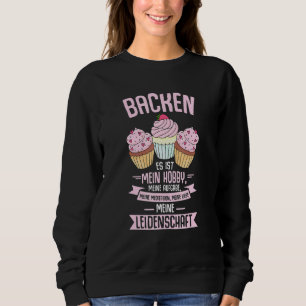 Moletom Hobby Bakers Baking É a minha paixão