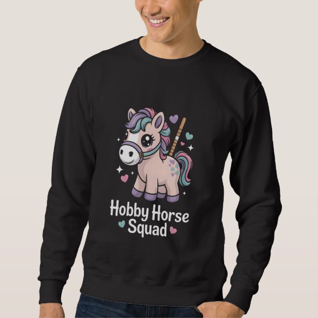 Moletom Hobby Horse Squad Pastel Kawaii Pony Kids (Frente)
