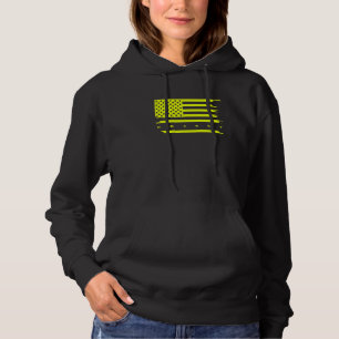 Moletom Hockey com Roupa de Hockey com Bandeira Americana