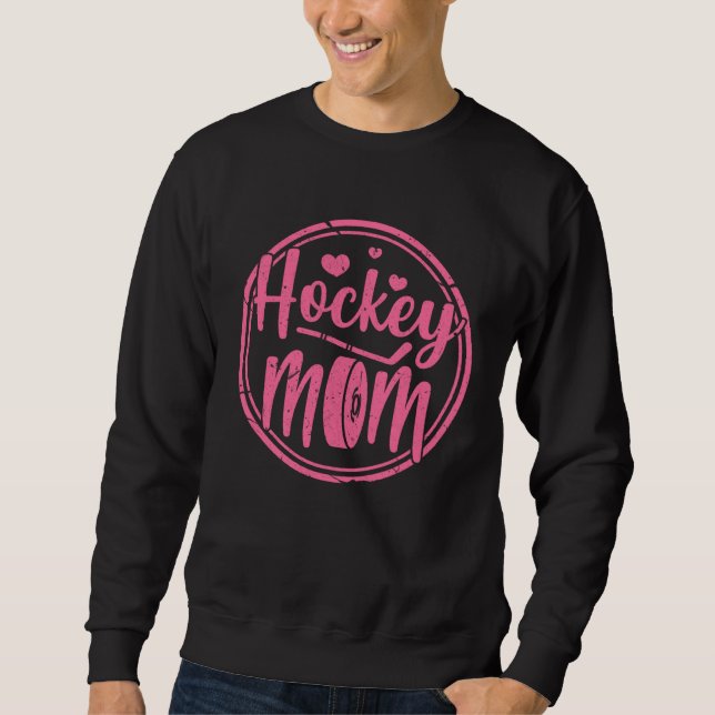 Moletom Hockey Mom   Ice Hockey Mother (Frente)