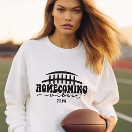 Moletom HOCO Homecoming Vibs 1 Dia do Jogo de Reunião
