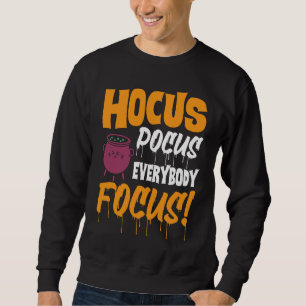 Moletom Hocus Pocus Todos se Concentrem Haloween