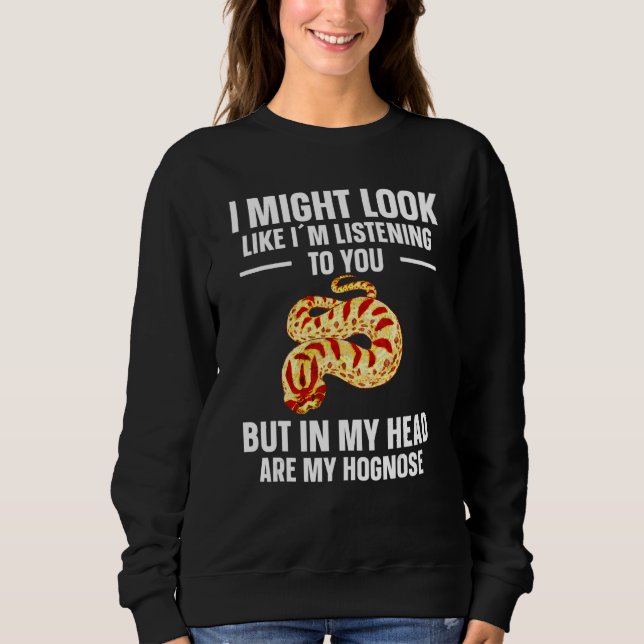 Moletom Hognose Snake Funny Western Hoggy Snake Lover (Frente)