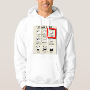 Moletom Hoje eu sinto bom caótico
