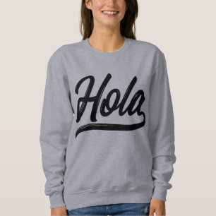 Moletom Hola Script (Preto)